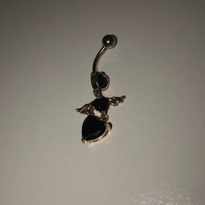 Belly button piercing